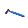 5pcs/set Factory Wholesale Rubber Handle Twin Blade Disposable Razor 