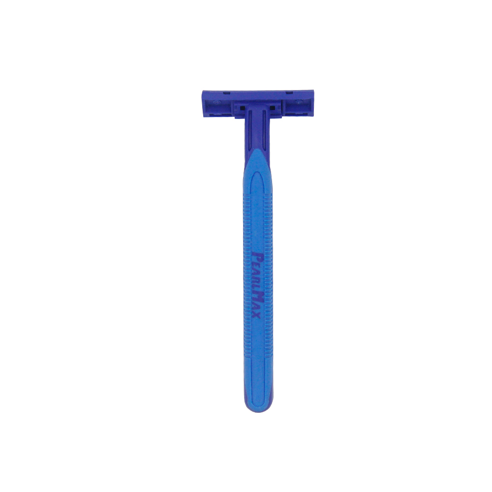 5pcs/set Factory Wholesale Rubber Handle Twin Blade Disposable Razor 